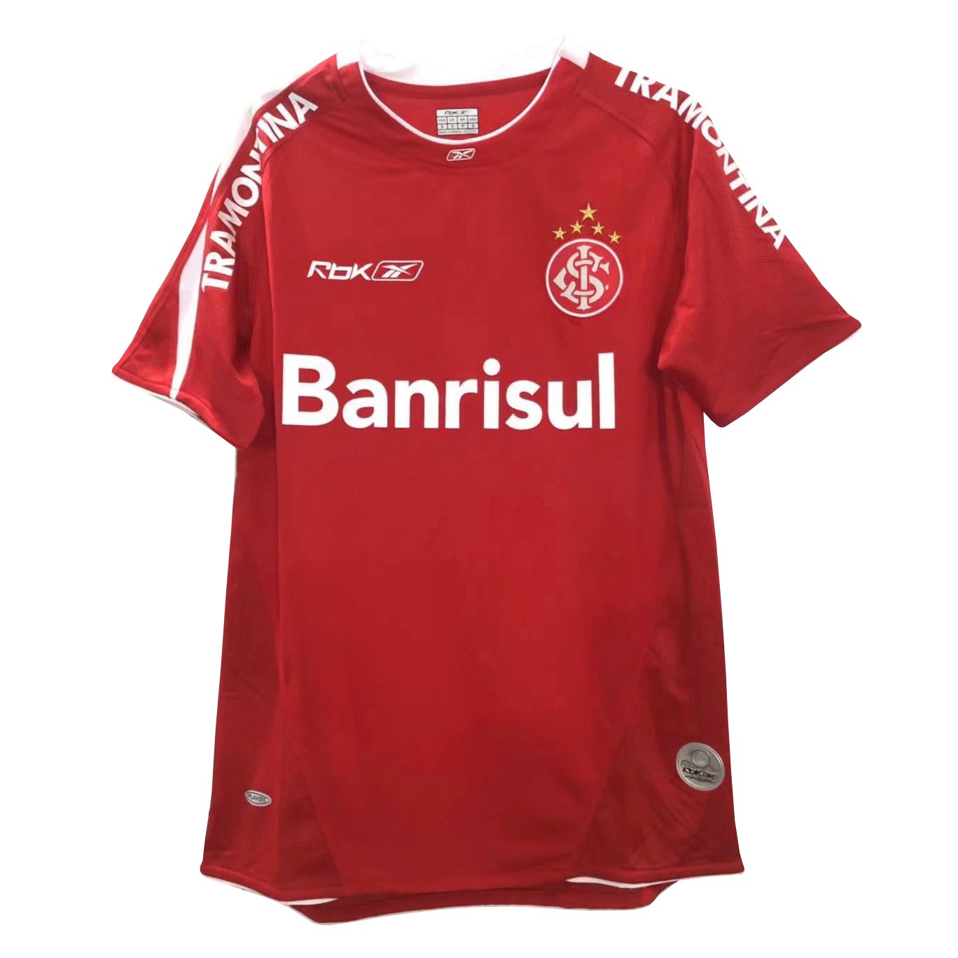 Camiseta Internacional Reebok 1ª Retro 2006 Rojo